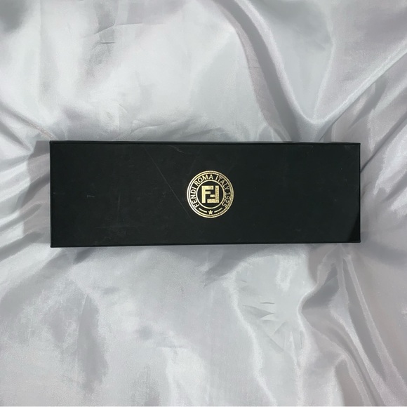 NEW IN BOX set 5 FENDI frosted crystal FF logo VOTIVE CANDLES citronellol scent - Picture 3 of 16
